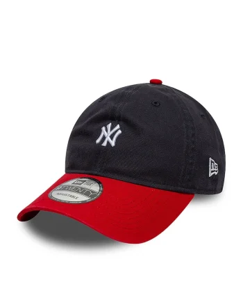 Sapca baseball cu logo discret 9Twenty NY Yankees, Rosu/Albastru ultramarin