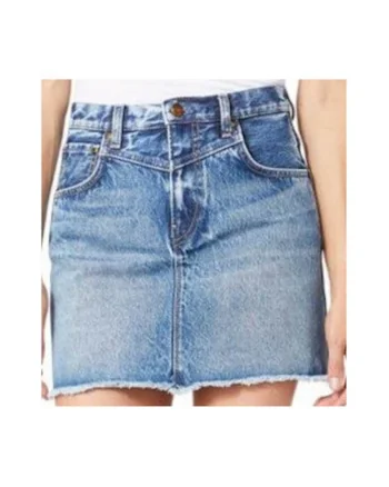 Fusta mini din denim Rachel,