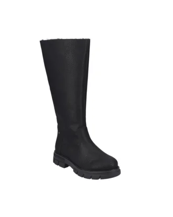Cizme casual, dama,  Z9176-00 negru, piele ecologica``, Negru