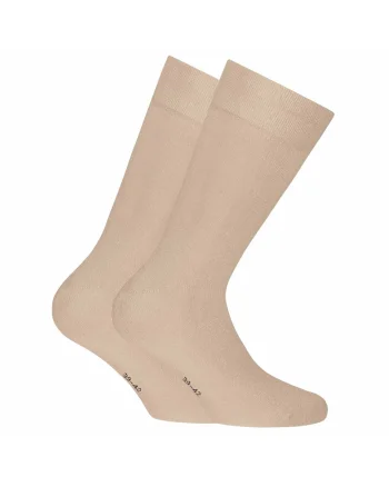 Set de sosete unisex lungi -2 perechi, Bej