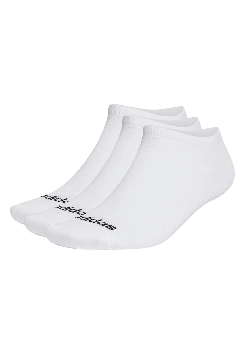 Set de sosete pana la glezna, unisex - 3 perechi, Alb