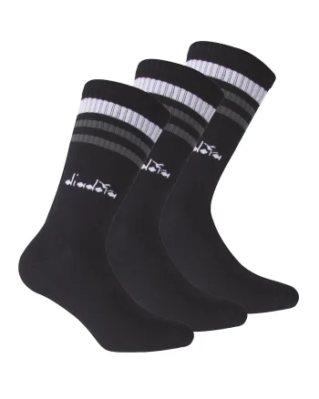 Set de sosete lungi unisex - 3 perechi, Albastru inchis