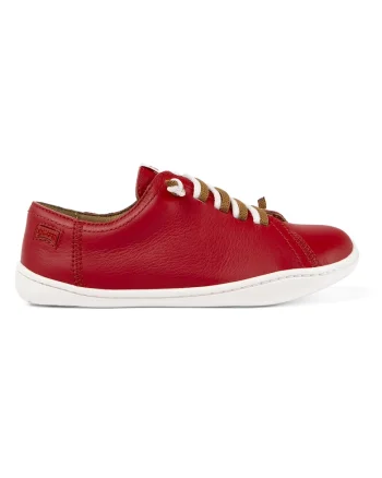 Pantofi casual de piele Peu Cami, Rosu