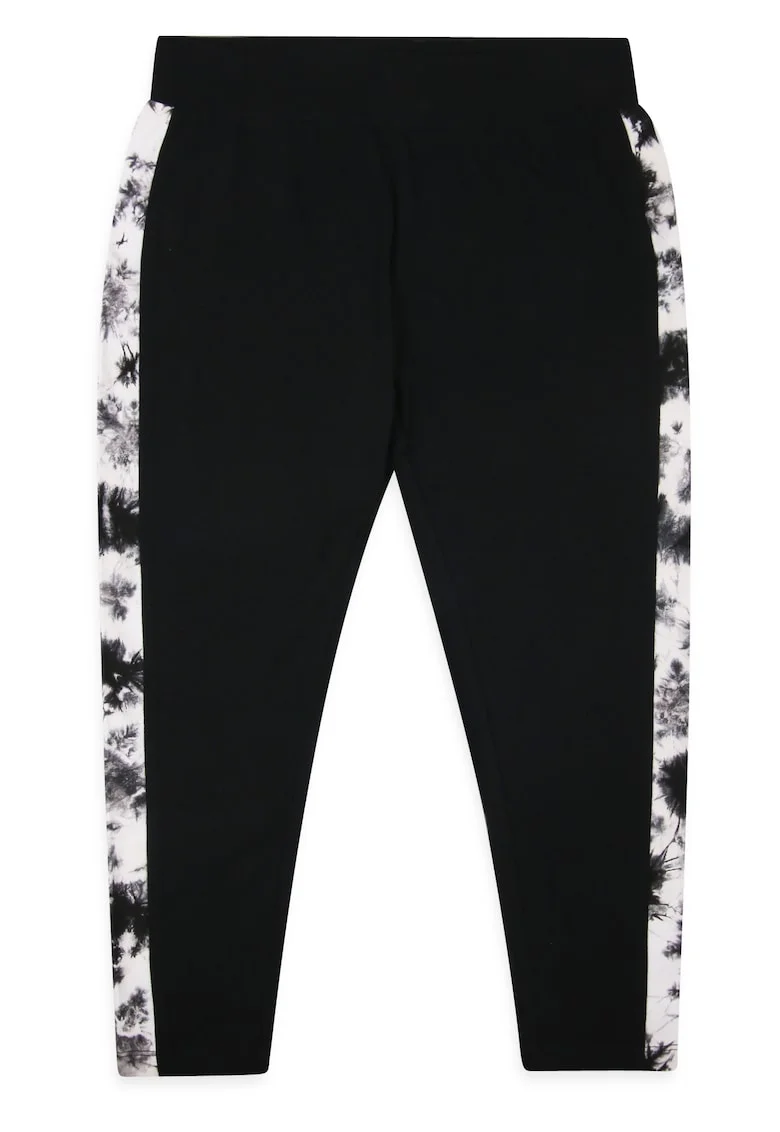 Pantaloni de trening cu talie elastica, Negru