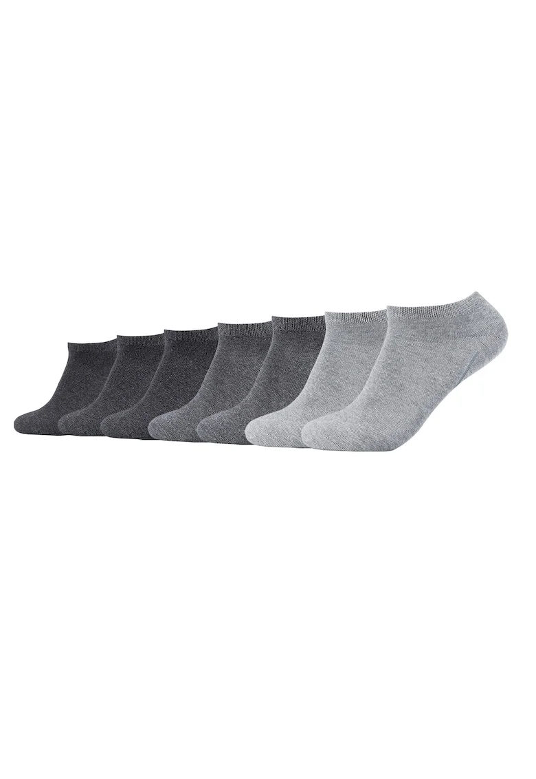 Set de sosete pana la glezna unisex - 7 perechi, Gri