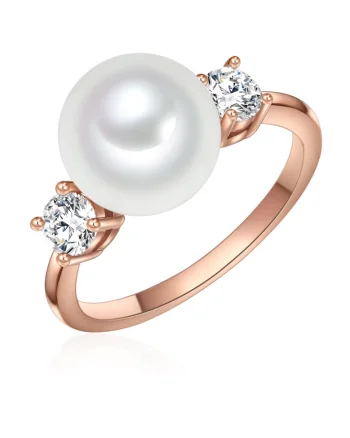 Inel placat cu aur de 14K, Auriu rose