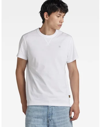 Tricou de bumbac organic Nifous, Alb optic