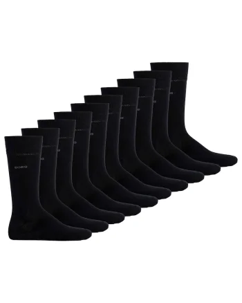 Set de sosete lungi - 10 perechi, Negru