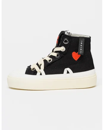 Tenisi mid-high Matilda, Negru