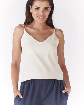 Bluza dama,  bej, usoara, elastan 2%