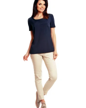 Bluza dama Anghaned M100 albastru inchis, Albastru inchis