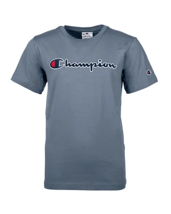 Tricou cu logo, Albastru prafuit