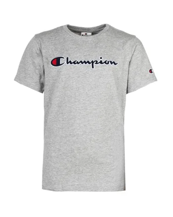 Tricou cu logo, Gri deschis