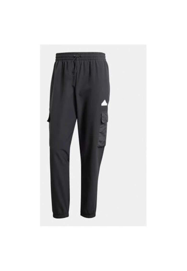 Pantaloni barbati,  303394455, Poliester 45694, Negru