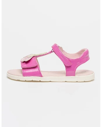 Sandale cu velcro Joyfoot, Fucsia