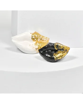 Brose Lips, Auriu/Negru