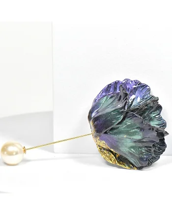 Brosa Dalia 1, Verde/Violet