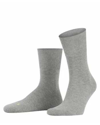Sosete lungi unisex tricotate fin, Gri deschis