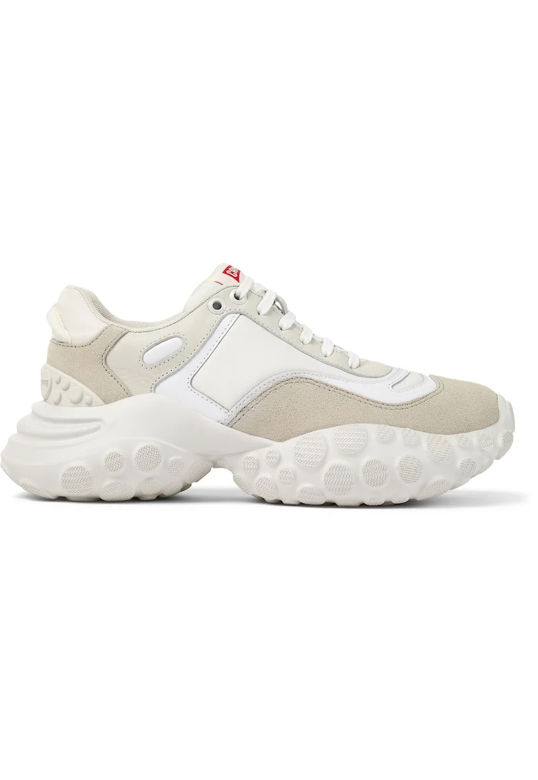 Pantofi sport din piele cu garnituri din material textil Pelotas Mars 1197, Alb