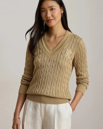 Lauren Ralph Lauren pulover pentru femei cu bumbac
