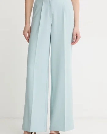 BOSS Orange pantaloni wide leg pentru femei C_Tiwi2
