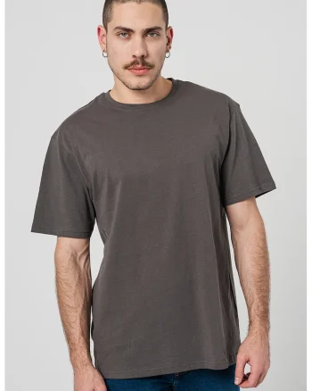 Tricou cu imprimeu Mucho Más, Lila/Gri inchis/Verde menta