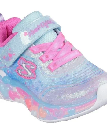 Pantofi sport copii Skechers Eternal Heart Lights 302696N-LBMT