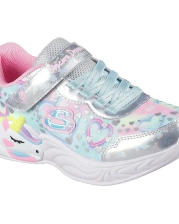 Pantofi sport copii Skechers S Lights-unicorn Dreams-hear 303063L-SMLT