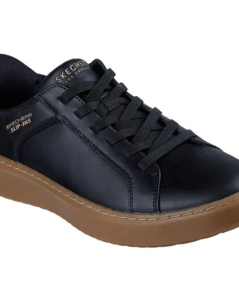 Pantofi sport barbati Skechers Court Break - Double 183177-BKNT