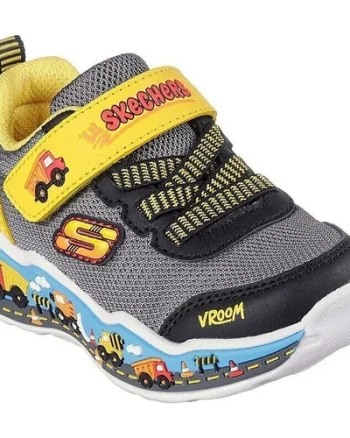 Pantofi sport copii Skechers Play Scene 407312N-BKYL