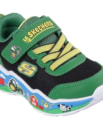 Pantofi sport copii Skechers Play Scene-barn-squa 407065N-GNBK