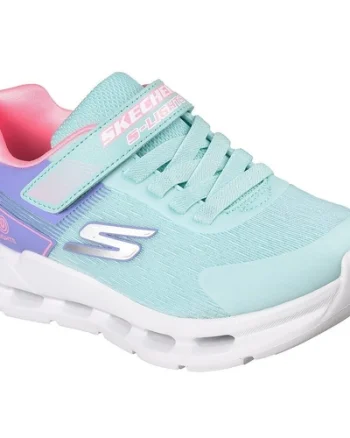 Pantofi sport copii Skechers Glide-step Lights 303730L-AQMT
