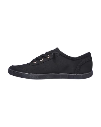 Pantofi sport din material textil, Negru stins