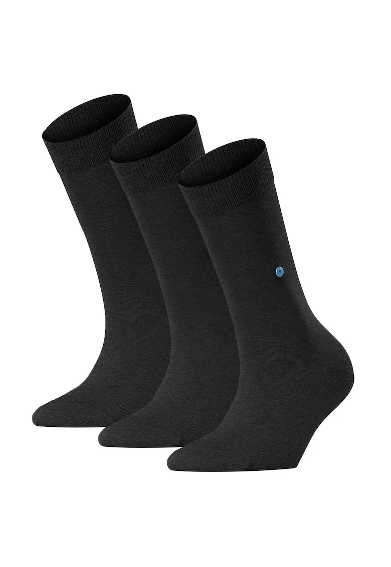 Set de sosete lungi Lady 13547 - 3 perechi, Negru/Albastru
