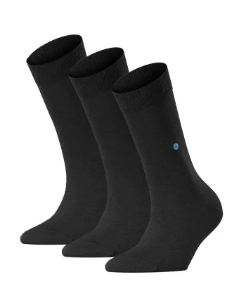 Set de sosete lungi Lady 13547 - 3 perechi, Negru/Albastru