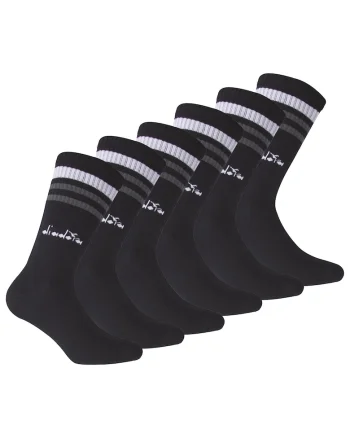 Set de sosete lungi unisex - 6 perechi, Albastru inchis