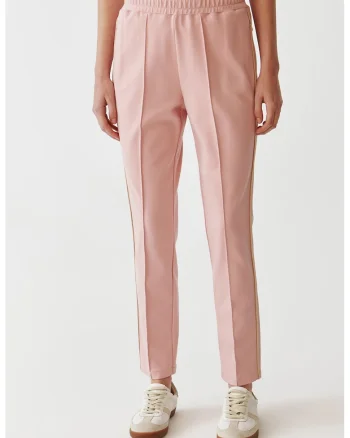 Pantaloni conici Lamiko, Roz pastel