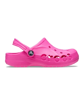 Saboti slingback cu perforatii, Fucsia