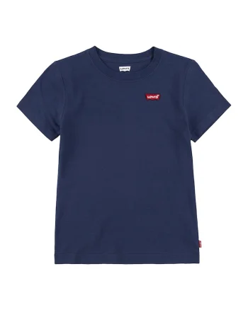 Tricou cu decolteu la baza gatului Batwing, Bleumarin