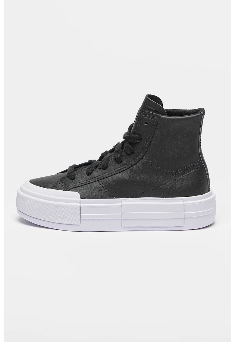 Tenisi flatform cu logo aplicat Chuck Taylor All Star Cruise, Negru