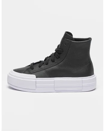 Tenisi flatform cu logo aplicat Chuck Taylor All Star Cruise, Negru