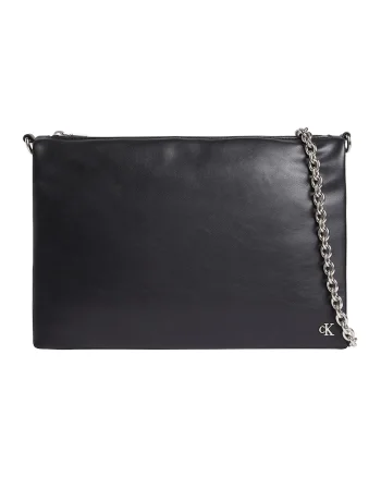 Geanta cu bareta lant Micro Mono, Negru
