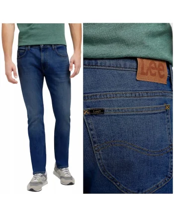 Pantaloni  Rider Slim, denim albastru închis, Albastru