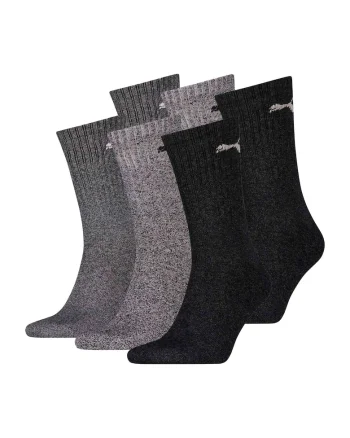 Set de sosete lungi unisex - 6 perechi, Gri deschis/Gri inchis