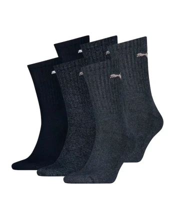 Set de sosete lungi unisex - 6 perechi, Albastru inchis/Albastru deschis/Albastru
