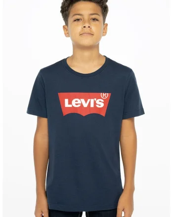 Tricou cu imprimeu logo, Bleumarin