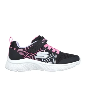 Pantofi sport cu velcro Microspec Plus Swirl Sweet