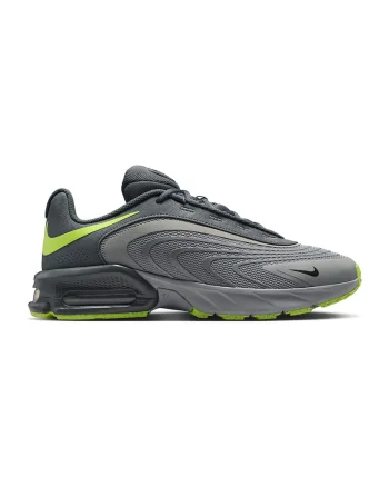 Pantofi sport Air Max low-cut, Gri/Verde neon