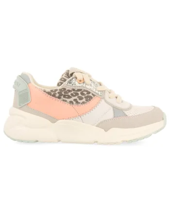 Pantofi sport cu garnitura contrastanta GIGNY 27685, Alb
