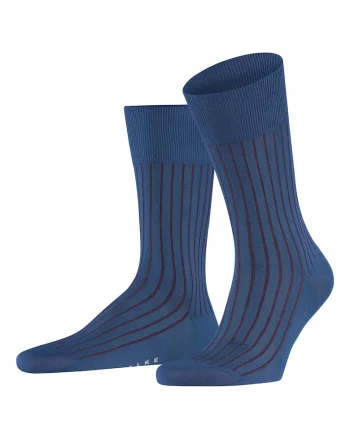 Sosete lungi Shadow 15773, Visiniu/Albastru